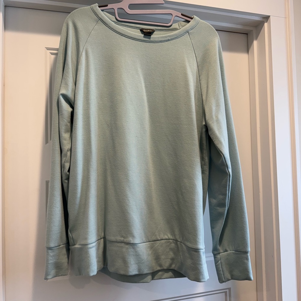 Eddie Bauer Light Blue Sweatshirt